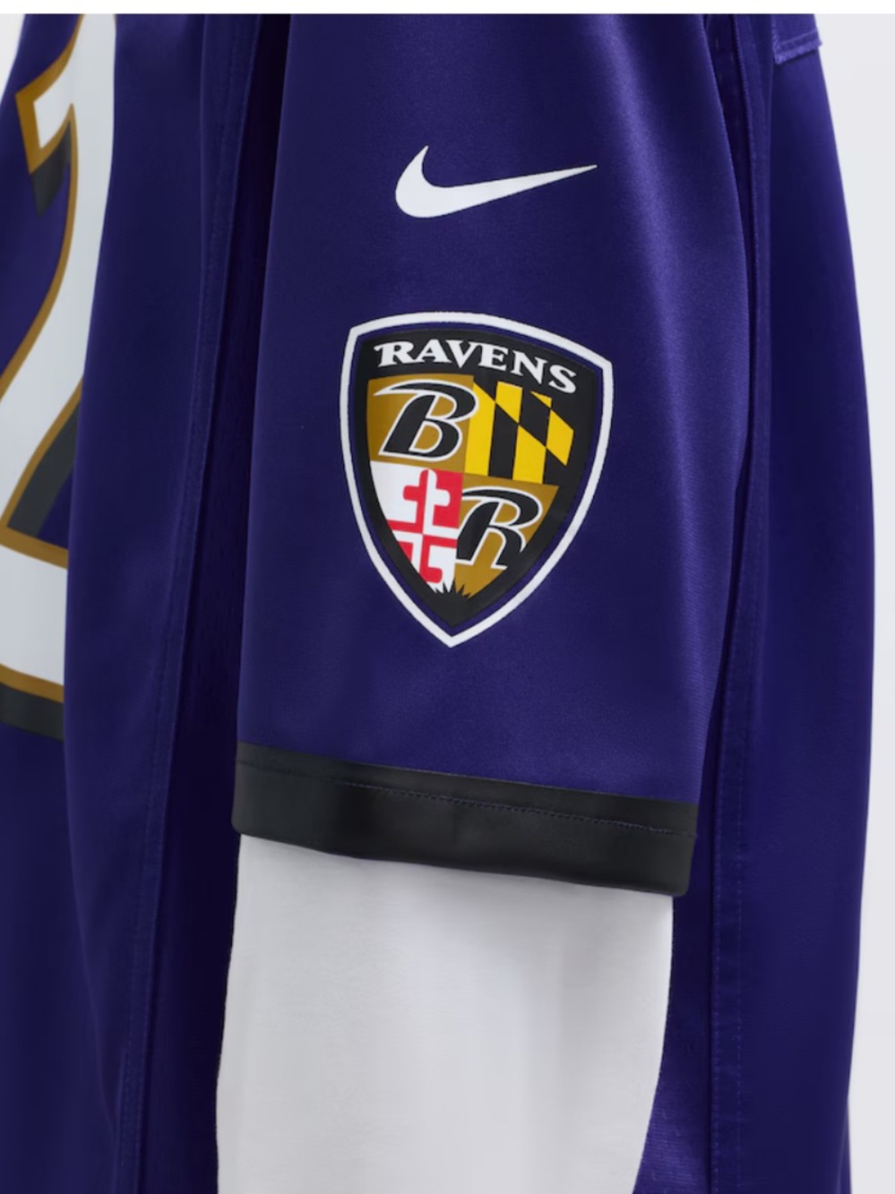 Baltimore Ravens Derrick Henry Nike Purple Game Jersey size XL new men’s loose - Picture 3 of 13